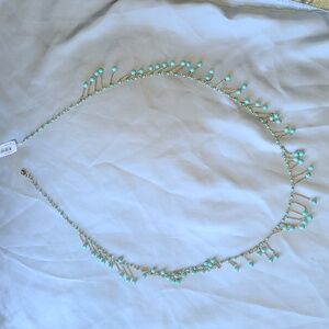 Adrienne Vittadini Semi-Precious Accents Necklace ~34"